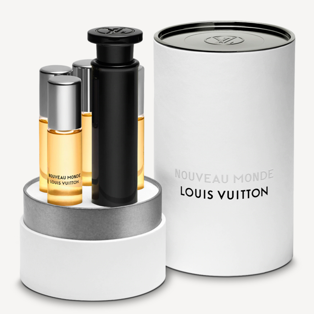 Louis Vuitton Gold TRAVEL MEN SPRAY NOUVEAU MONDE 