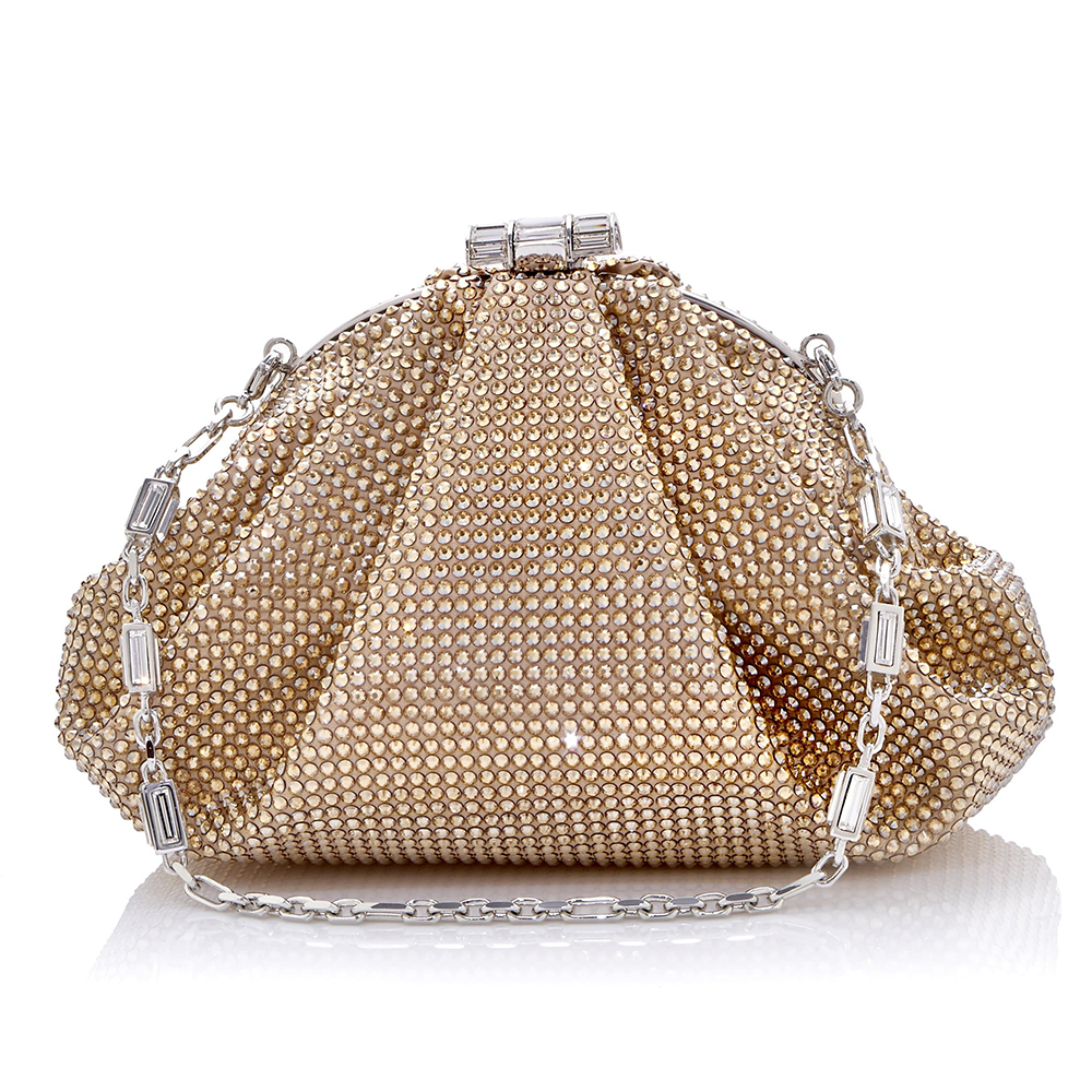 Judith Leiber ENCHANTED CLUTCH CHAMPAGNE 