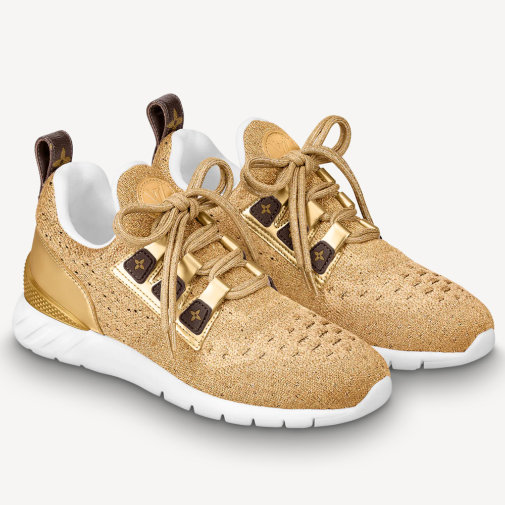 Louis Vuitton Gold AFTERGAME TRAINERS